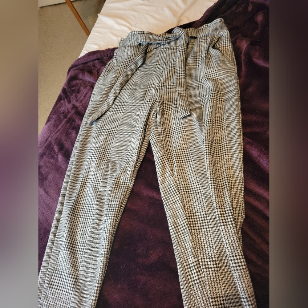 Dress slacks checkered